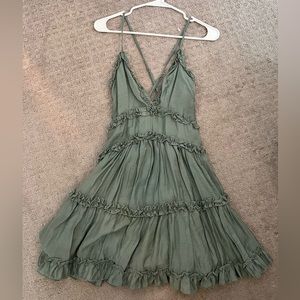 Selfie Leslie cross back dress